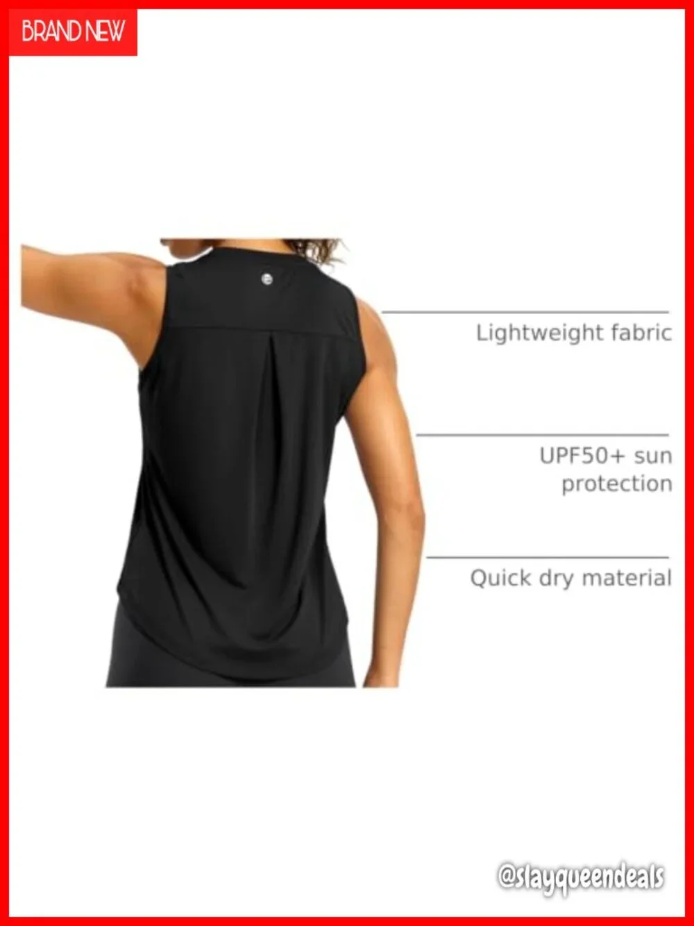 N/A lightweight sleeveless